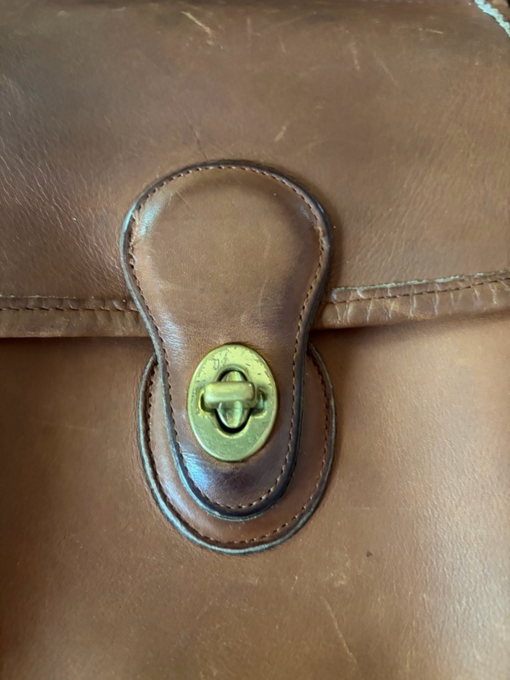 COACH VINTAGE BRITISH TAN MURPHY SHOULDER CROSSBODY BAG - Picture 2 of 9